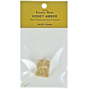 Honey Amber Essence Resin - 5 Gram Pack - Sold as a set of 3 Packs