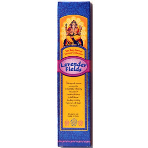 Incense Lavender Fields - 30 Gram Box - Sold in Quantities of 4 Boxes