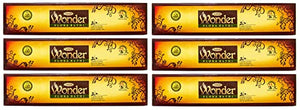 Nandi Wonder Flora Bathi Incense Sticks | 25 Grams per Box | Set of 6 Boxes | 150 Grams Total