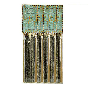 Auroshikha Frankincense Natural Resin on Stick - 5 Packs, 10 Sticks per Pack