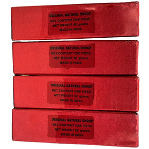 Meera Dhoop Special - 50 gram box - 4 thick logs - Sold in sets of 4 boxes