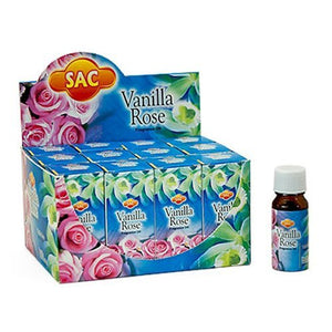 Sac Vanilla Rose Aroma Oil - 10ml (1/3 Fl. Oz), Set of 3