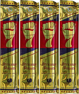7 African Powers Incense - Mysore Sugandhi Products - 20 stick pouch