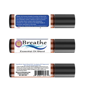 Breathe Essential Oil Respiratory Blend – Rollon | 10ml