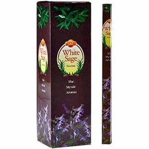 Sac White Sage - 8 Sticks Pack (25 Packs Per Box)