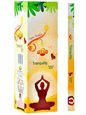 Sac Tranquility Incense - 8 Sticks Pack (25 Packs Per Box)