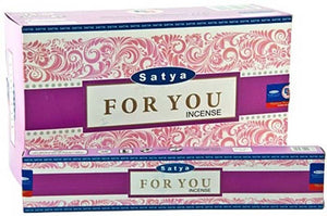 Satya For You Incense - 15 Gram Pack (12 Packs Per Box)