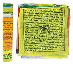 Tibetan Prayer Flag (25 Flags) - 9"W, 9.5"L