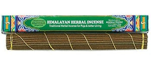 Himalayan Herbal Tibetan Incense, 10.5" Length - 3 Packs, 40 Sticks per Pack