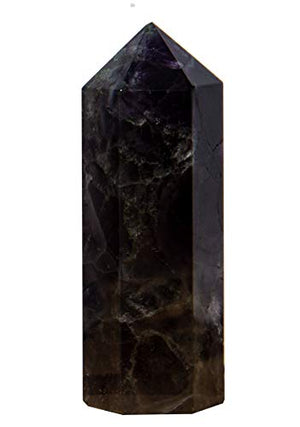 WHOLE LIFE Set of 4 Large Fluorite Points - Approx 3in / 76.2mm in Height