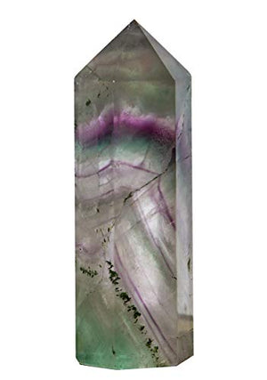 WHOLE LIFE Set of 4 Large Fluorite Points - Approx 3in / 76.2mm in Height