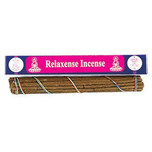 Relaxanse Tibetan Incense, 7" Length - 3 Packs, 25 Sticks Per Pack