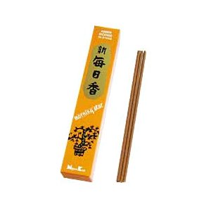 Morning Star Amber Incense - 4 Packs, 50 Sticks per Pack