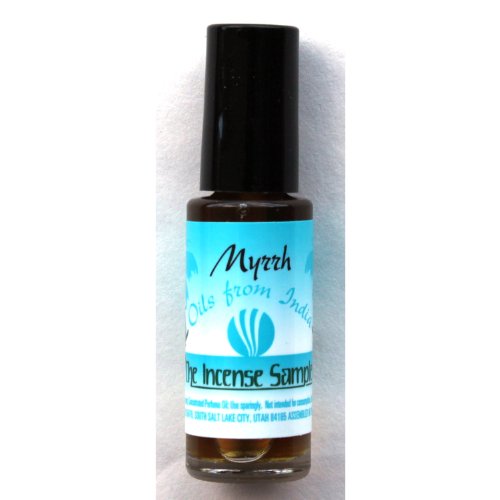 Myrrh Oil - Oils from India - 9.5 ml - Each bottle has an applicator wand
