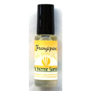 Frangipani Oil - Oils from India - 9.5 ml - Each bottle has an applicator wand