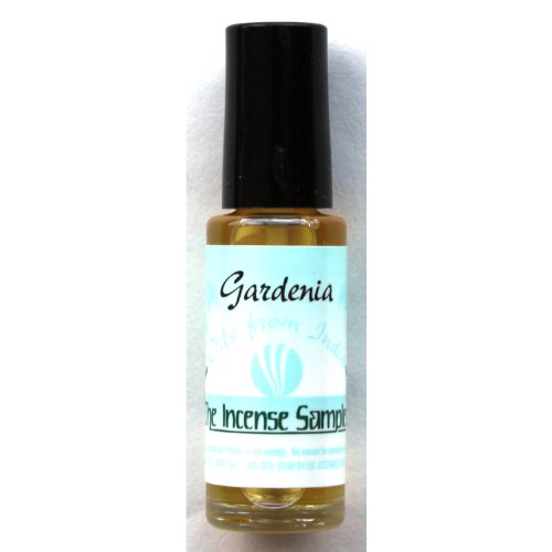 Gardenia Oil - Oils from India - 9.5 ml - Each bottle has an applicator wand