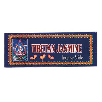 Tibetan Jasmine Incense, 7.5" Length - 3 Packs, 40 Sticks Per Pack