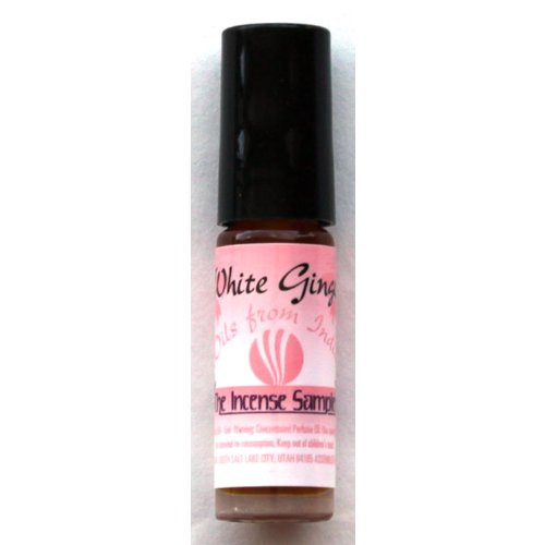 Incense White Ginger Oils from India - Sold Individually