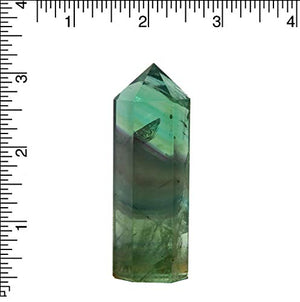 WHOLE LIFE Set of 4 Large Fluorite Points - Approx 3in / 76.2mm in Height