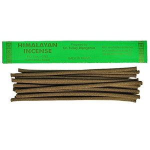 Tibetan Himalayan Healing Incense, 5.5" Length - 3 Packs, 15 Sticks Per Pack