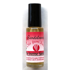 Sandalwood Oil - Oils from India - 9.5 ml - Each bottle has an applicator wand