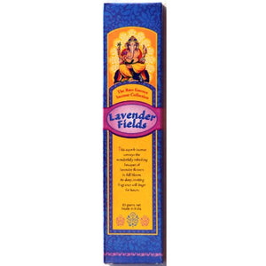 Incense Lavender Fields - 30 Gram Box - Sold in Quantities of 4 Boxes