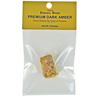 Premium Dark Amber Essence Resin - 5 Gram Pack - Sold as a Set of 3 Packs