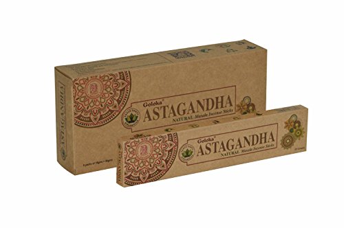 Goloka Organika Series Collection high end Incense Sticks- 6 Boxes of 15 GMS (Total 90 GMS)