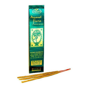 Anand Flora Fluxo Incense - Set of 5 Packs - 25 Grams per Pack