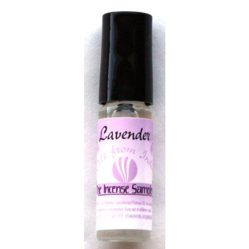 Incense Lavender Oils from India - Sold Individually