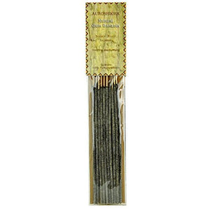 Auroshikha Gum Benzoin Natural Resin on Stick - 5 Packs, 10 Sticks per Pack
