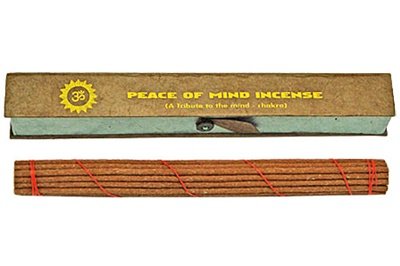 Incense Peace of Mind Tibetan, 8.5" Length - 3 Packs, 19 Sticks Per Pack