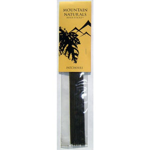 Incense Patchouli Resin Sticks Mountain Naturals - Per Package