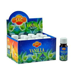 Sac Vanilla Aroma Oil - 10ml (1/3 Fl. Oz), Set of 3
