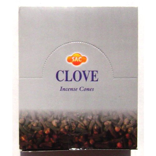 Sandesh Cones - Clove - 10 Cones plus burner per box