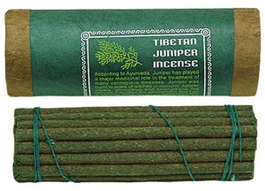 Tibetan Juniper Incense, 4.5" Length - 3 Packs, 30 Sticks Per Pack