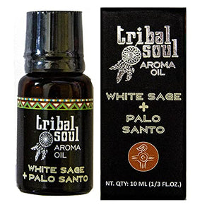 Tribal Soul Aroma Oils | 6 Bottles Each with 10ml | Total of 60ml - All 6 Scents - Excellent for Aromatherapy | Diffusing