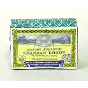 Chandan Dhoop - 16 jumbo logs per box - Sold in sets of 4 boxes