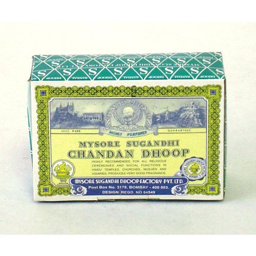 Chandan Dhoop - 16 jumbo logs per box - Sold in sets of 4 boxes
