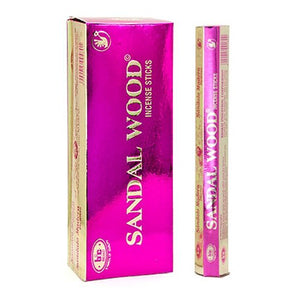 Bic Sandalwood Incense - 6 Packs, 20 Sticks per Pack