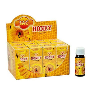 Sac Honey Aroma Oil - 10ml (1/3 Fl. Oz), Set of 3