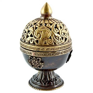 Tibetan Censer Burner Antique - 5"H