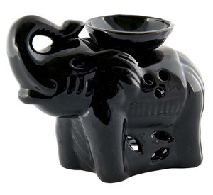 Elephant Ceremic Oil Burner - 4"H