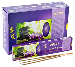 Goloka Reiki Hon Sha Ze Sho Nen Incense - 15 Gram Pack (12 Packs Per Box)