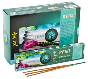 Goloka Reiki Cho Ku Rei Incense - 15 Gram Pack (12 Packs Per Box)