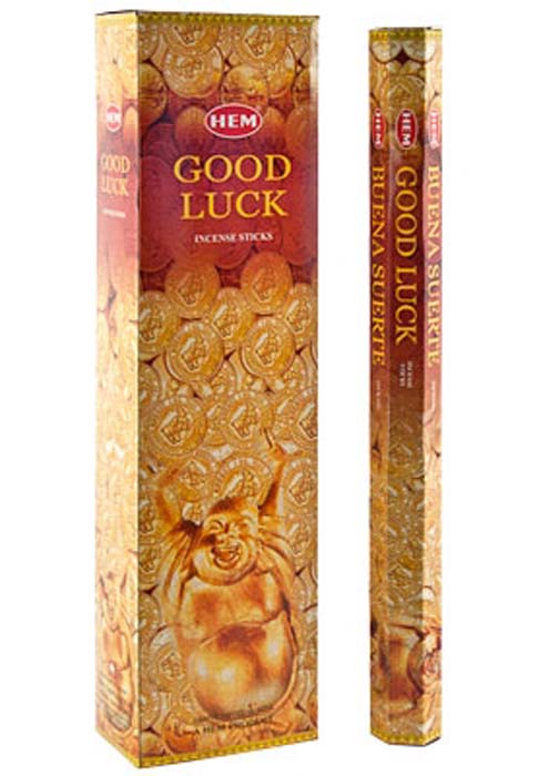 Hem Good Luck 16"L Jumbo Sticks - 10 Sticks (6 Packs Per Box)