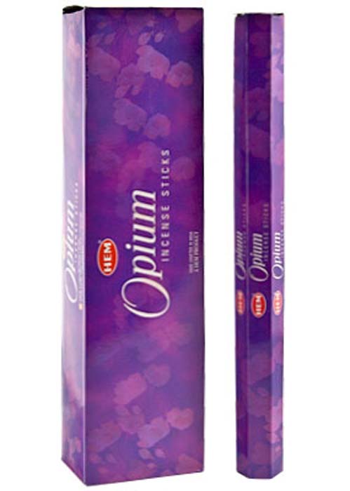 Hem Opium 16"L Jumbo Sticks - 10 Sticks (6 Packs Per Box)