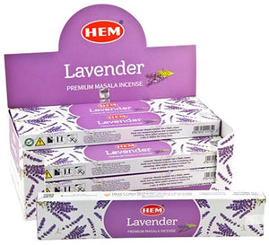 Hem Lavender Incense - 15 Gram Pack (12 Packs Per Box)