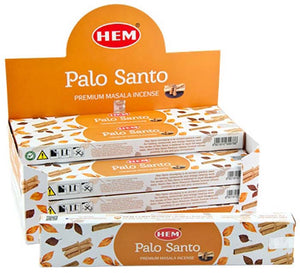 Hem Palo Santo Incense - 15 Gram Pack (12 Packs Per Box)