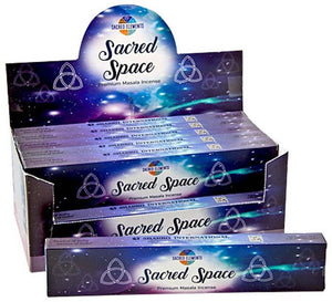 Hem Sacred Space Incense - 15 Gram Pack (12 Packs Per Box)